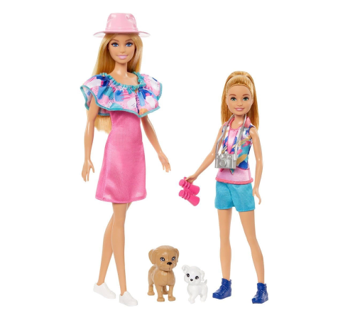 HRM09 Barbie ve Stacie Kız Kardeşler İkili Set - Barbie & Stacie To The Rescue HRM09 Barbie ve Stacie Kız Kardeşler İkili Set - Barbie & Stacie To The Rescue