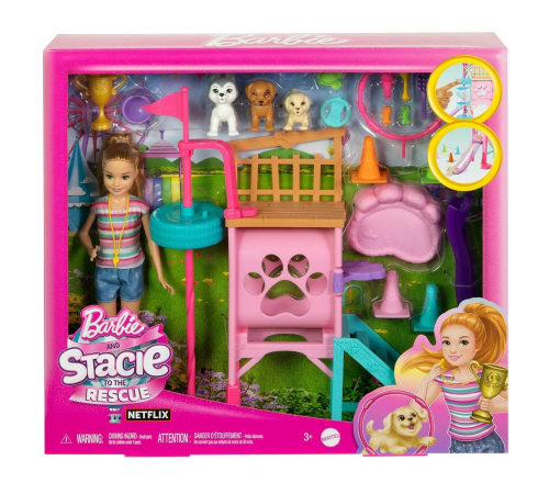 HRM10 Stacienin Köpekçik Oyun Parkı - Barbie and Stacie To The Rescue HRM10 Stacienin Köpekçik Oyun Parkı - Barbie and Stacie To The Rescue