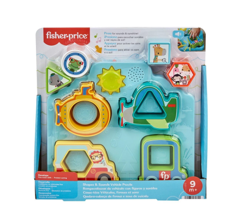 HRP31 Fisher-Price Şekiller ve Sesler Puzzle HRP31 Fisher-Price Şekiller ve Sesler Puzzle