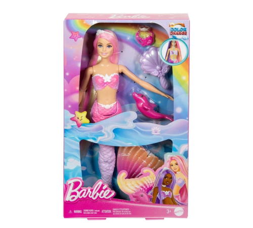 HRP97 Barbie Renk Değiştiren Deniz Kızı ve Aksesuarları HRP97 Barbie Renk Değiştiren Deniz Kızı ve Aksesuarları