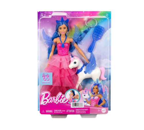 HRR16 Barbie Mavi Saçlı Prenses Bebek HRR16 Barbie Mavi Saçlı Prenses Bebek
