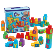 HRR60 Mega Bloks Alfabeli Blok Çantası 30 parça +1 yaş
