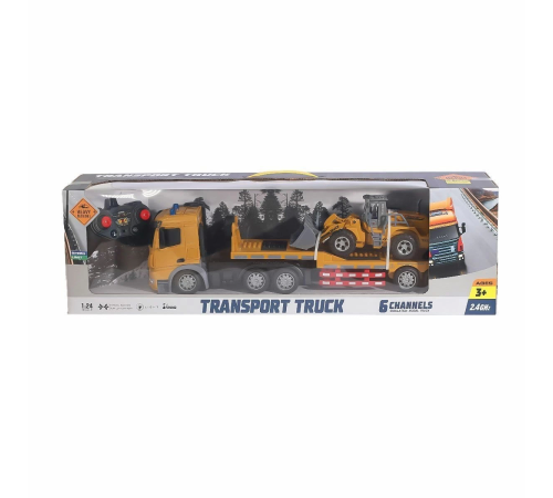 HT079 Kumandalı Şarjlı  Işıklı Transporter Tır 1:24
