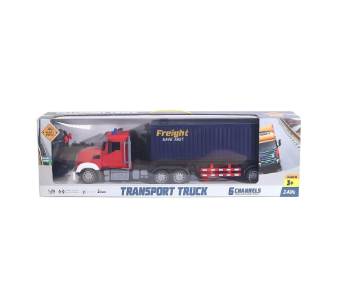 HT185  Kumandalı Şarjlı  Işıklı Transporter Tır 1:24
