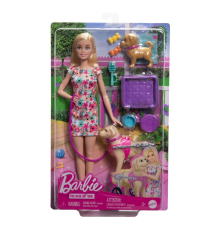 HTK37 Barbie ve Engelli Köpeği Oyun Seti