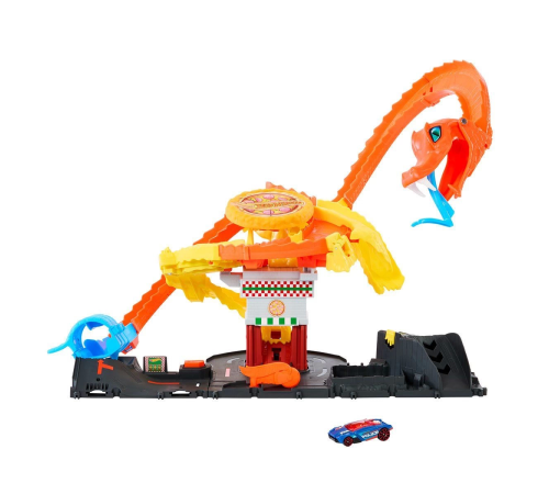 HTN81 Hot Wheels Pizza Dükkanında Kobra Macerası Oyun Seti HTN81 Hot Wheels Pizza Dükkanında Kobra Macerası Oyun Seti