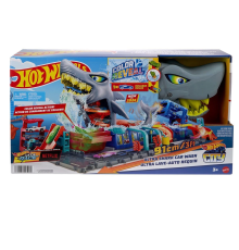 HTN82 Hot Wheels Muhteşem Köpek Balığı Araba Yıkama Oyun Seti