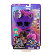 HVV58 Polly Pocket - Monster High Temalı Kompakt Oyun Seti