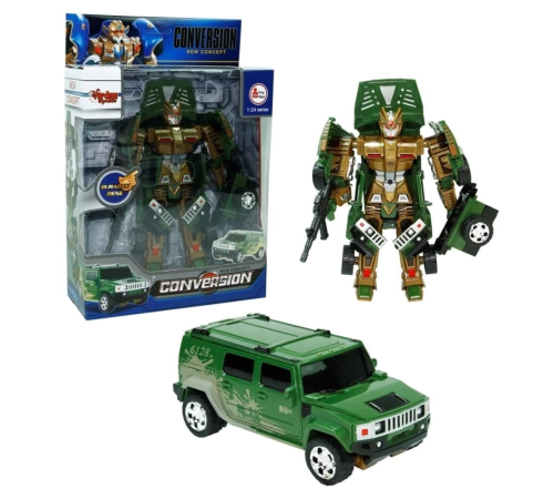 HW-899-1-2-5 KUT. DÖNÜŞEBİLEN ROBOT JEEP 1:24 -VRD