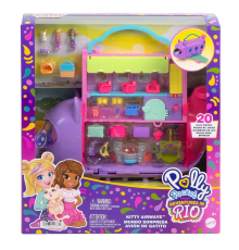 HWP19 Polly Pocket Adventures in Rio Uçak Oyun Seti
