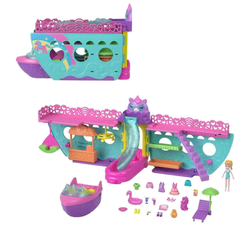 HWP26 Polly Pocket Unicorn Bot Oyun Seti