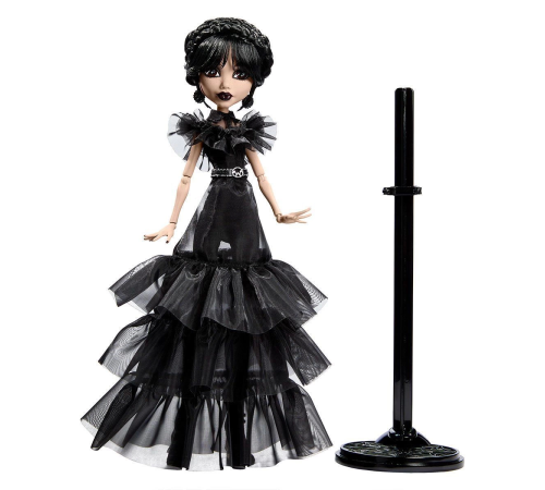 HXJ03 Monster High Wednesday Balo Elbiseli Bebek HXJ03 Monster High Wednesday Balo Elbiseli Bebek