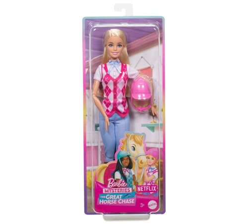 HXJ38 Barbie Binici Bebek - Malibu -Barbie Mysteries: The Great Horse Chase HXJ38 Barbie Binici Bebek - Malibu -Barbie Mysteries: The Great Horse Chase
