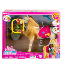 HXJ42 Barbie ve Dansçı Atı - Barbie Mysteries: The Great Horse Chase