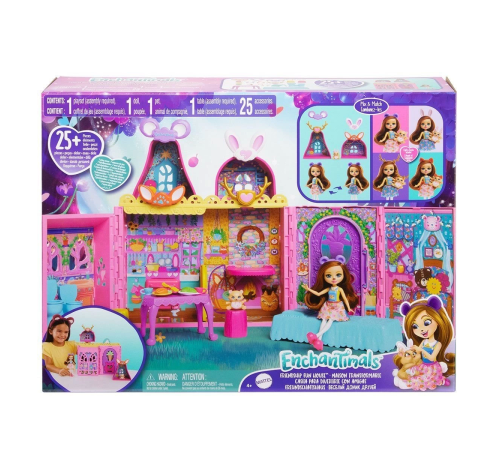 HXL53 Enchantimals Ana Karakter Bebekler Evi HXL53 Enchantimals Ana Karakter Bebekler Evi