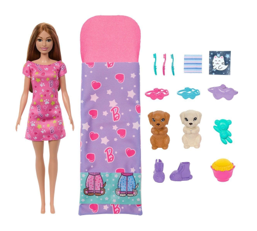 HXN01 Barbie ve Köpekçikleri Pijama Partisi HXN01 Barbie ve Köpekçikleri Pijama Partisi
