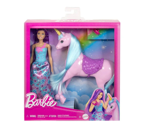 HYT62 Barbie ve Tek Boynuzlu Atı HYT62 Barbie ve Tek Boynuzlu Atı