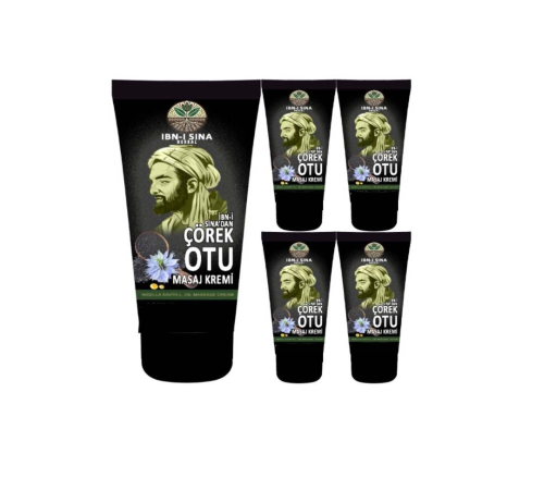 İbn-i Sina Çörek Otu Kremi 5x50 ml Kemik Eklem Sızları İçin İbn-i Sina Çörek Otu Kremi 5x50 ml Kemik Eklem Sızları İçin