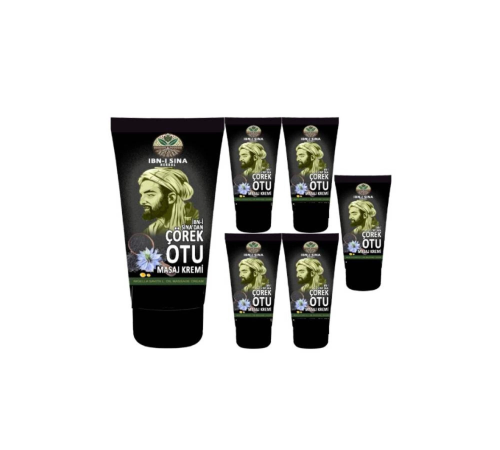 İbn-i Sina Çörek Otu Kremi Bakım Kremi Adale Kas İskelet Sızıları için 6x50 ml İbn-i Sina Çörek Otu Kremi Bakım Kremi Adale Kas İskelet Sızıları için 6x50 ml