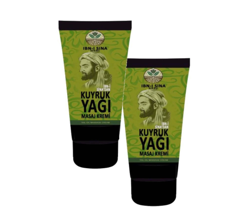 İbni Sina Kuyruk Yağı Mucizesi Tüm Vücut Sızıları Için Masaj Bakım Kremi 50 ml 2 Adet İbni Sina Kuyruk Yağı Mucizesi Tüm Vücut Sızıları Için Masaj Bakım Kremi 50 ml 2 Adet