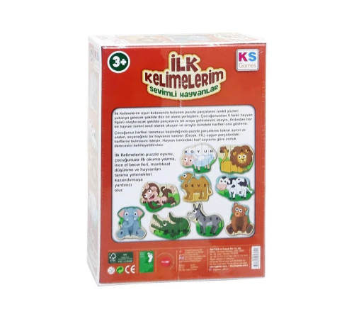 ILK805 İlk Kelimelerim -KS Puzzle ILK805 İlk Kelimelerim -KS Puzzle