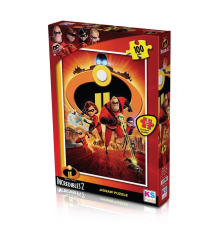 INC 714 Puzzle 100/INCREDIBLES 2 PUZZLE 100 PARÇA