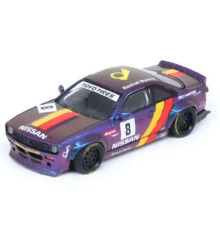 Inno 1/64 Nissan Silvia S14 Boss ROCKET BUNNY Purple