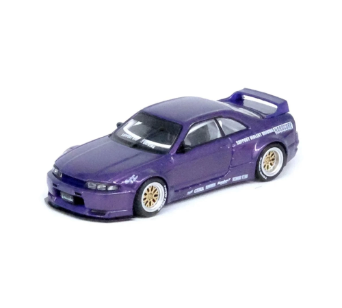 Inno 1/64 Nissan Skyline GT-R (R33) ''PANDEM ROCKET BUNNY'' Purple Inno 1/64 Nissan Skyline GT-R (R33) ''PANDEM ROCKET BUNNY'' Purple