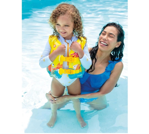 Intex Balık Desenli Baskılı Yelek 41x30 cm (3-5 Yaş) Intex Balık Desenli Baskılı Yelek 41x30 cm (3-5 Yaş)