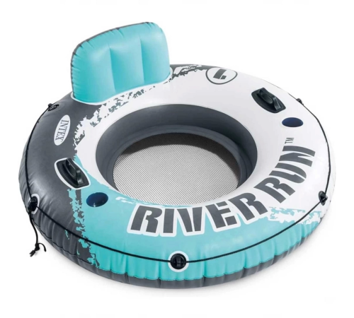 Intex River Run Fileli Koltuk Simit Turkuaz 135 cm - IX-56825 Intex River Run Fileli Koltuk Simit Turkuaz 135 cm - IX-56825
