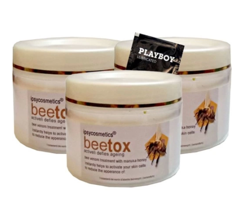 İpsycosmetics Beetox Arı Özü Kremi 100 ml x 3 adet + Jel İpsycosmetics Beetox Arı Özü Kremi 100 ml x 3 adet + Jel