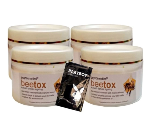 İpsycosmetics Beetox Arı Özü Kremi 100 ml x 4 adet + Jel İpsycosmetics Beetox Arı Özü Kremi 100 ml x 4 adet + Jel