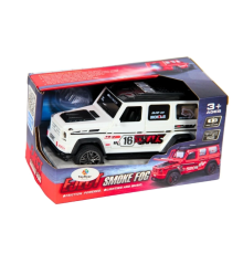 Işıklı Sesli Duman Çıkaran Sürtmeli Spor Jeep BCP-1A