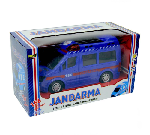 Işıklı Sesli Pilli Jandarma Arabası - FAB(156)