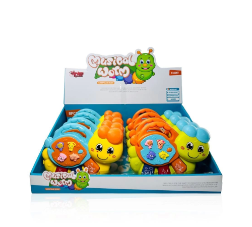 IŞIKLI VE MÜZİKLİ SOLUCAN BEBEK -VRD IŞIKLI VE MÜZİKLİ SOLUCAN BEBEK -VRD
