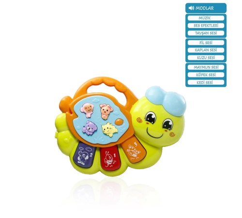 IŞIKLI VE MÜZİKLİ SOLUCAN BEBEK -VRD IŞIKLI VE MÜZİKLİ SOLUCAN BEBEK -VRD