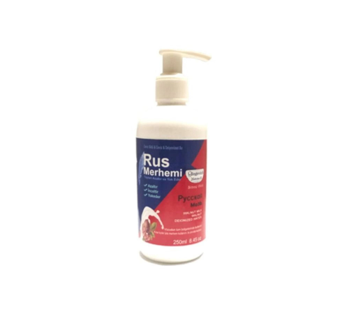 İstenmeyen Tüyleri Döken ve Azaltan Rus Bakım Merhemi 250 ml x 1 adet İstenmeyen Tüyleri Döken ve Azaltan Rus Bakım Merhemi 250 ml x 1 adet