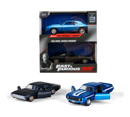 Jada 1/32 F&F Legacy Series Twin Pack W2/0