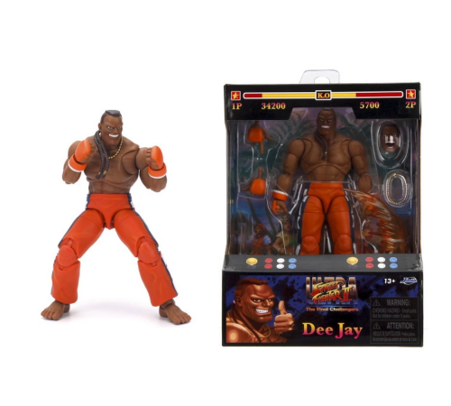 Jada Street Fighter ll Dee Jay Figür Jada Street Fighter ll Dee Jay Figür
