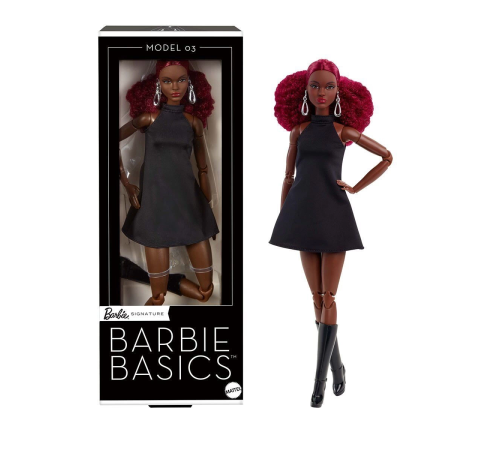 JBH75 Barbie Basics İkonik Koleksiyon Bebekler - Kumral