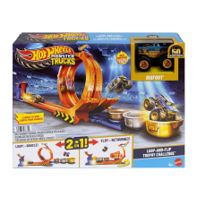 JBX64 Hot Wheels Monster Trucks Döngü ve Takla Bigfoot Oyun Parkuru