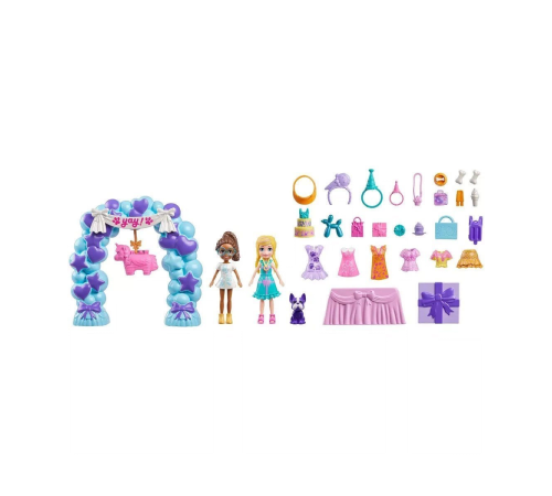 JCC33 Polly Pocket Pollynin Doğum Günü Partisi Paketi JCC33 Polly Pocket Pollynin Doğum Günü Partisi Paketi