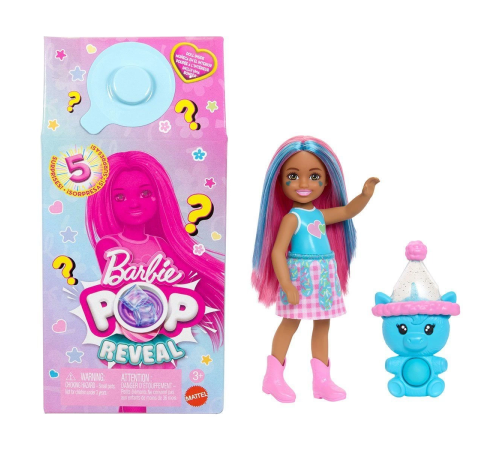 JCN89 Barbie Chelsea POP Reveal Milkshake Serisi