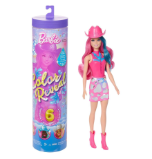 JCP01 Barbie Color Reveal - Renk Değiştiren Sürpriz Barbie Disco Star Serisi