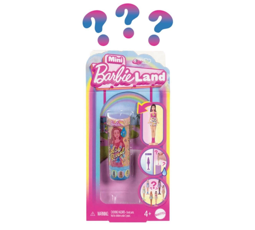 JCR08 Mini Barbieland Color Reveal Sürpriz Bebek -1 adet fiyatıdır JCR08 Mini Barbieland Color Reveal Sürpriz Bebek -1 adet fiyatıdır