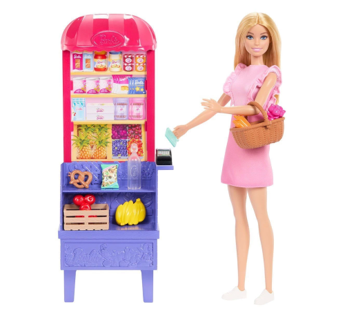 JCT05 Malibu Market Barbie ve Oyun Seti Barbie and Teresa Recipe for Friendship