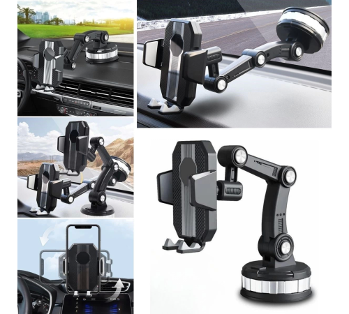 Jel Vantuzlu Cama Takılabilen Güçlü 360 Derece Dönebilen Ayarlanabilir Araç Içi Vantuzlu Telefon Tutucu Jel Vantuzlu Cama Takılabilen Güçlü 360 Derece Dönebilen Ayarlanabilir Araç Içi Vantuzlu Telefon Tutucu