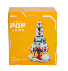 JK8508 Jaki Uzay Roketi Blok Seti -Vagon life