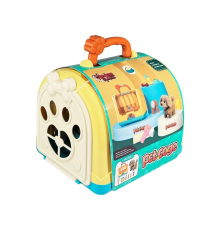 JND-3615 Taşıma Çantalı Hareketli Pilli Köpek Set (Pet Shop) -Vardem Oyuncak