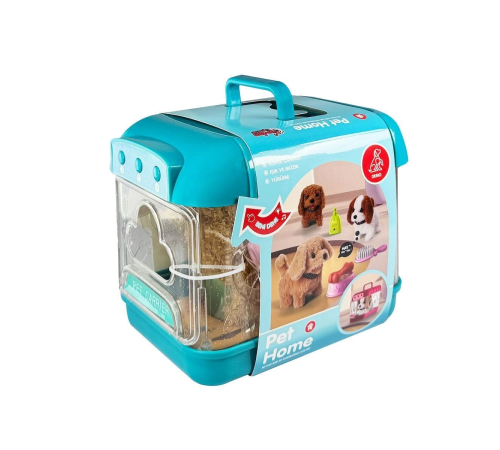 JND-6806 Hareketli Köpek ve Işıklı Sesli Şeffaf Kafes Seti -Vardem Oyuncak JND-6806 Hareketli Köpek ve Işıklı Sesli Şeffaf Kafes Seti -Vardem Oyuncak